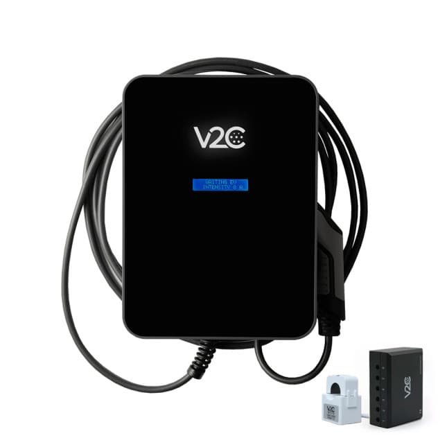 Borne V2C Trydan 7.4 kW - Délestage Dynamique & Optimisation Solaire